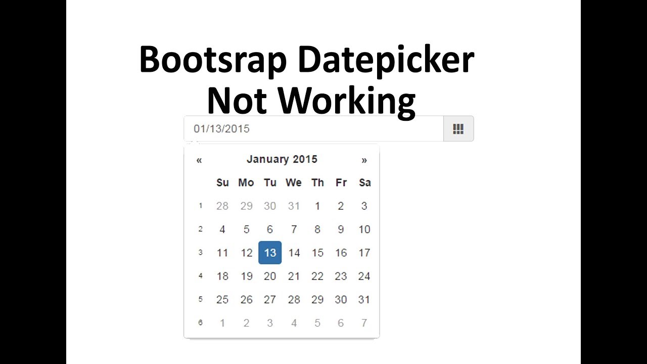 Bootstrap datetimepicker. Bootstrap datepicker.