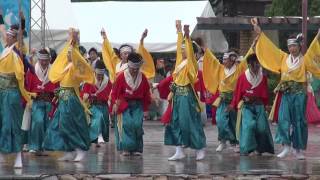 風舞～ふわり～ 2016ふくのやまよさこい 中央公園 mususukunjp