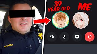 I Called a Discord Predator.. (Police Edition)
