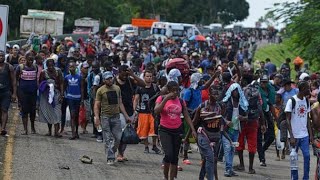 Migrant Caravan Hunted Down By Mexican National Guard & Immigration Agents