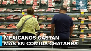 Esto gastan los mexicanos en comida chatarra