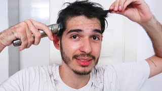 SURTEI E RASPEI O CABELO *não é clickbait*