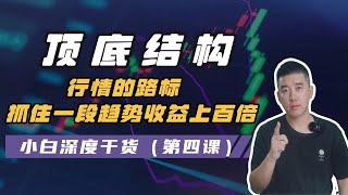 【第四課】頂底結構，行情的路標抓住一段趨勢收益上百倍 #頂底結構