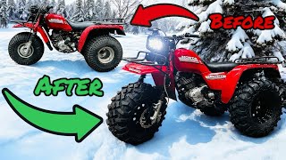 Building the Ultimate Lifted Honda Big Red 250ES