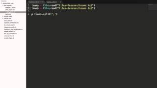 Reading files into a Ruby program