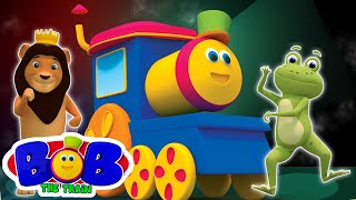 บ๊อบรถไฟเพลงเสียงสัตว์ | รวบรวม 3D สำหรับเด็ก | วิดีโอการศึกษา | เพลงเด็ก | Bob Train Animal Sounds