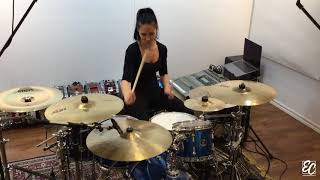 Emmanuelle Caplette: Drum Solo of Against The Current by EC/SM