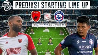 PREDIKSI STARTING LINE UP PSM MAKASSAR VS AREMA FC || JADWAL LIGA 1 PEKAN KE 16.