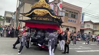 2024.10.5 二本松神社例大祭 二本松提灯祭り 竹田若連太鼓台⑧