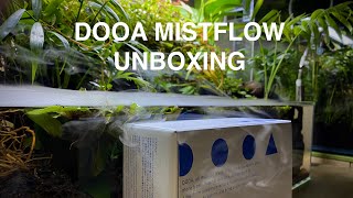 Quick Unboxing \u0026 Setup of DOOA MISTFLOW - The Misty Asian Aqua Terrarium