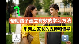 家长如何有效支持孩子学习？系列3教你正确的方式！