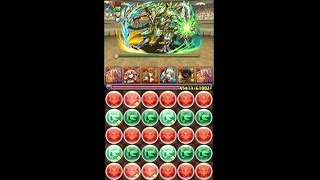 【パズドラ】第22回 チャレンジダンジョン！ Lv9 ラオウPT 滅殺