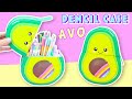 PENCIL CASE AVO Avocado - SCHOOL SUPPLIES to Back to School | aPasos Crafts DIY