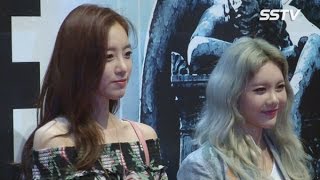 [SSTV]  피에스타(FIESTAR)-티아라(TARA) 은정-큐리, 청순+섹시 다 가진 그녀들의 외출 ‘미소에 심쿵’ (뮤지컬 페스트 vip)