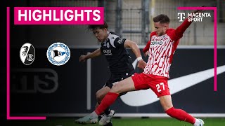 SC Freiburg II - DSC Arminia Bielefeld | Highlights 3. Liga | MAGENTA SPORT