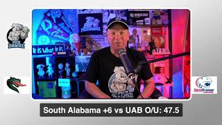 South Alabama vs UAB Thursday 9/24/20 Free College Football Pick and Prediction  CFB Tips