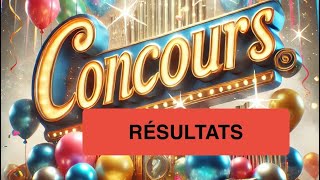 RÉSULTATS CONCOURS 2500 ABONNÉ(E)S