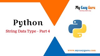 String data type in python - Part 4 | Python in Hindi | Python Strings | Python Strings Tutorial