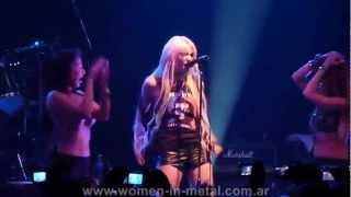 The Pretty Reckless en Argentina - Goin' Down @ Teatro Flores (29/07/2012)