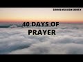 gfmi 40 days prayer day 34 prayer rev. dr. otis manning