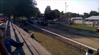 Oliver 1950 screaming jimmy  4-53 gm two stroke detroit diesel, tractor pull