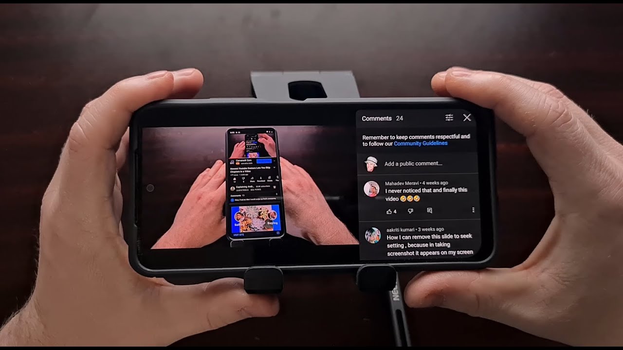 How To Access Youtube Comments While Watching In Landscape View Youtube How To Access Youtube Comments While Watching In Landscape View Youtube