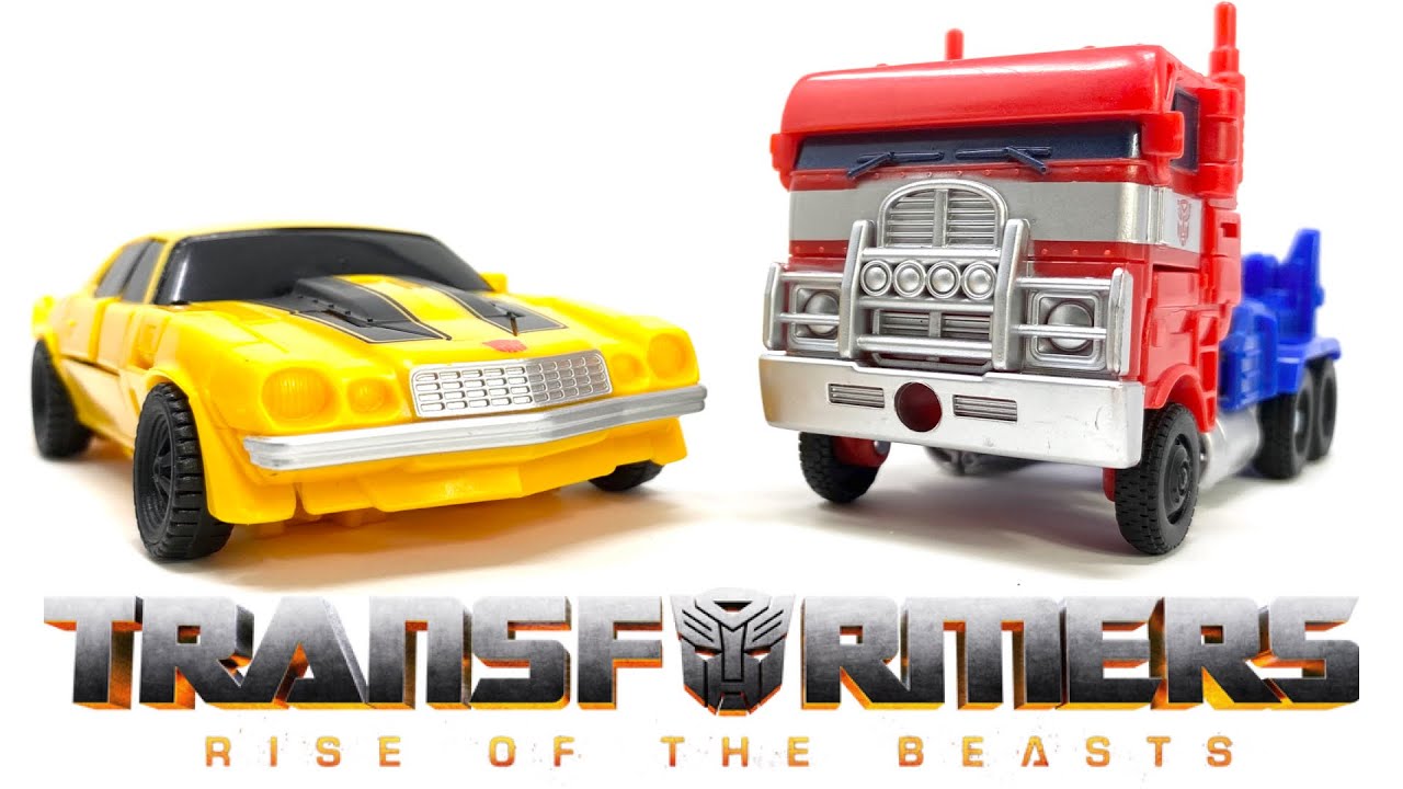 Transformers Rise Of The Beasts OPTIMUS PRIME & BUMBLEBEE Review - YouTube