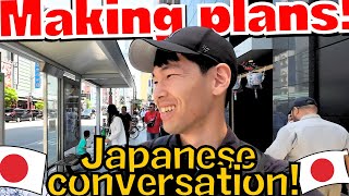 Practice Japanese conversation #7 Making plans with friends!