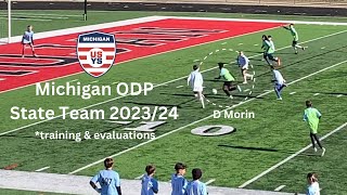 Michigan ODP soccer state team | training \u0026 evaluation 2011 boys￼ 2023/24