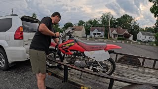 Buying a 2003 Honda XR70 Dirtbike