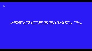 Processing python mode text effect 2
