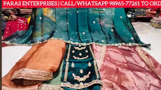 WEDDING Party Wear Suits Collection | PARAS ENTERPRISES | Ambala Wholesale Market | #trending