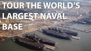 Tour the world's largest Navy base: Naval Station Norfolk
