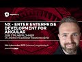 Nx - Enter Enterprise Development for Angular |  Juri Strumpflohner | angularday 2023