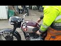 andy tiernans 09074bsa ਵਿਖੇ 1956 bsa b33 500cc