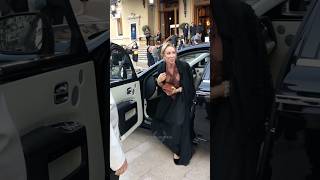 Elegant billionaire Madame getting out her luxurious Rolls Royce #monaco #luxury #lifestyle #fyp