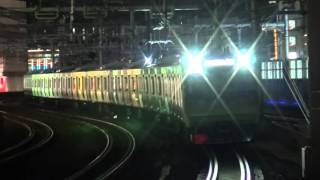 【営業運転開始!!】山手線E235系トウ01編成　御徒町駅到着 　60fps