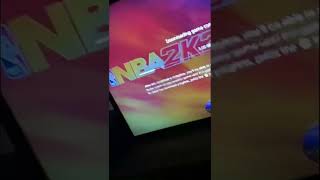 Downloading nba 2k23 early😱#gameplay #fyp #shorts #trending #youtuber #ps5 #share #like #nba2k23