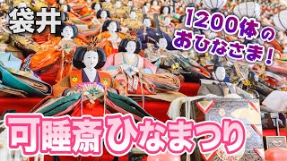 【可睡斎ひなまつり】1200体のお雛様！天井に届きそうな ひな壇がスゴイ【袋井観光 2020年1月】