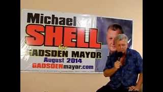 Michael Shell Talks about the problems in Gadsden Alabama video