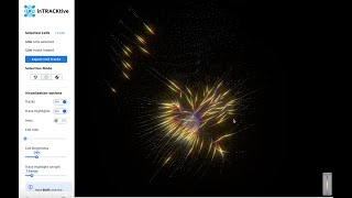 Detailed Walkthrough: Particle data from yt in inTRACKtive