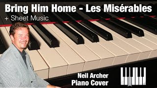 Bring Him Home - Les Misérables - Piano Cover  Sheet Music