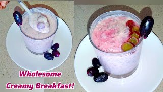 Sure,You wouldn't have tried this|ஈஸியான, சத்தான காலை உணவு #jamunfruitpudding @cookuwithpriya1073