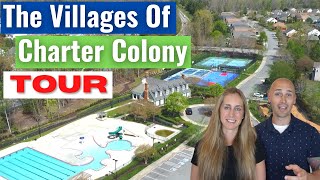 A Tour of The Villages of Charter Colony In Midlothian Virginia | Where To Live In Richmond VA