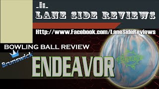 #Brunswick #Endeavor Pearl Bowling Ball Review By Lane Side Reviews v2