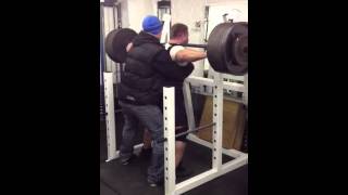 scott halliday 285kg Squat (suited)