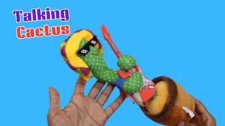 Singing Dancing Talking Cactus Plush Toy Unboxing & Review