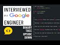 Python interview with a Google engineer: Binary tree upside down