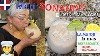 🔴🍊Cómo hacer MORIR SOÑANDO DE LIMÓN DOMINICANO ✅  Receta TRADICIONAL muy SENCILLA🍊🔴