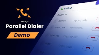 Klenty's Parallel Dialer - Demo Video